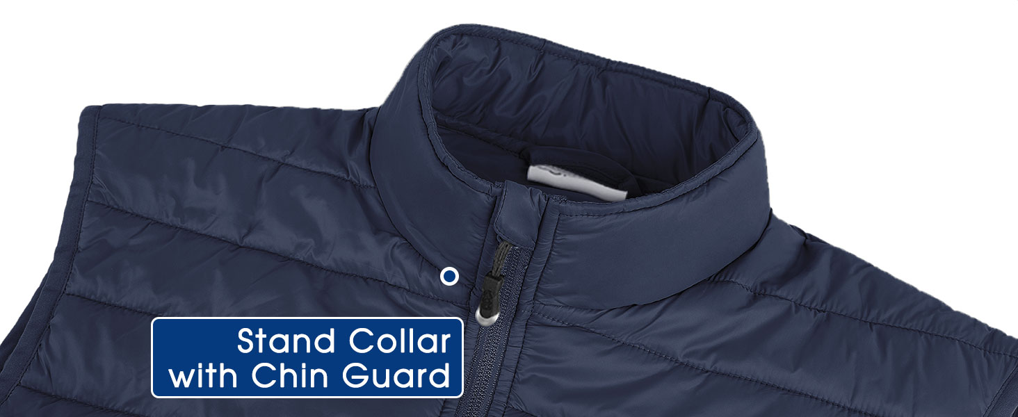 Mens Lightweight Packable Puffer Vest