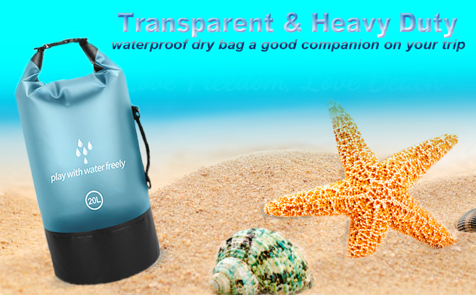 Waterproof Dry Bag,5L/10L/20L Waterproof Floating Backpack
