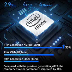 Amazon.com: Windows 11 Pro Mini PC, Intel 11th Gen N5105 CPU