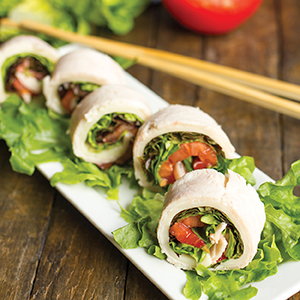 Photo of turkey roll-up recipe