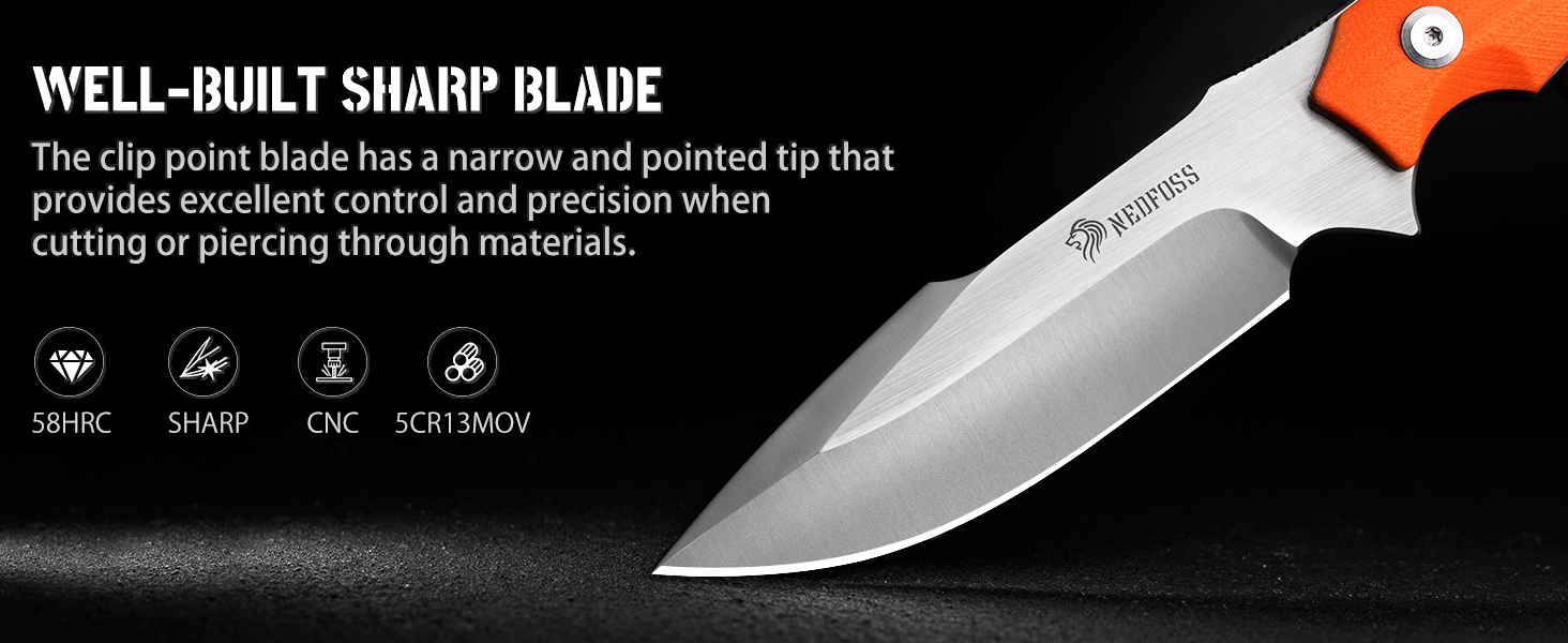 fixed blade hunting knife