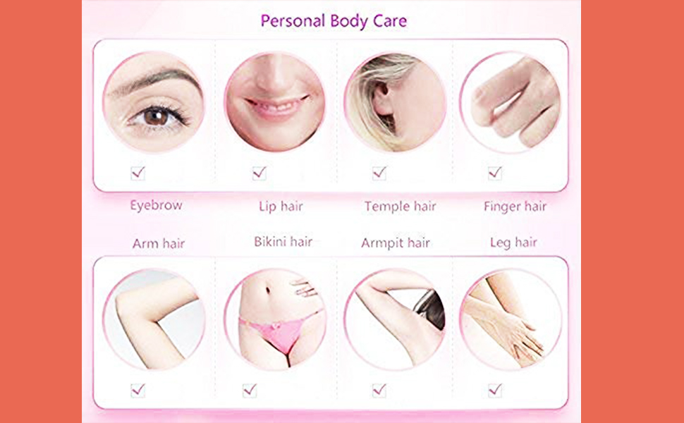 5 in 1 Electric Trimmer Eyebrows  Trimmer for Women (Multi color)