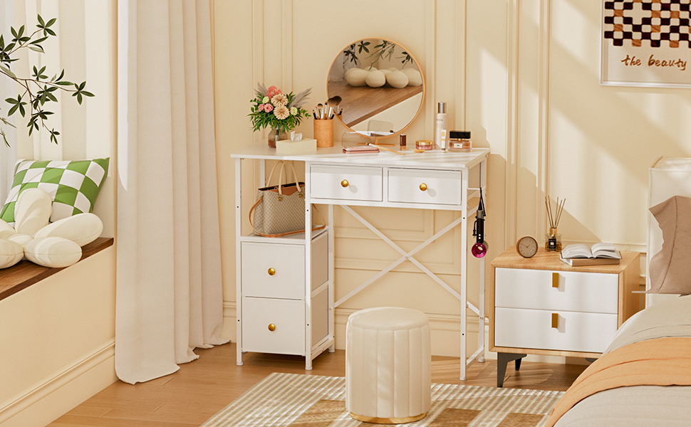 makeup vanity no mirror