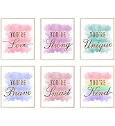 HOMANGA Girls Room Decor Posters, Kids Room Wall Art, Girls Room Wall Decor, Posters For Teen Gir...