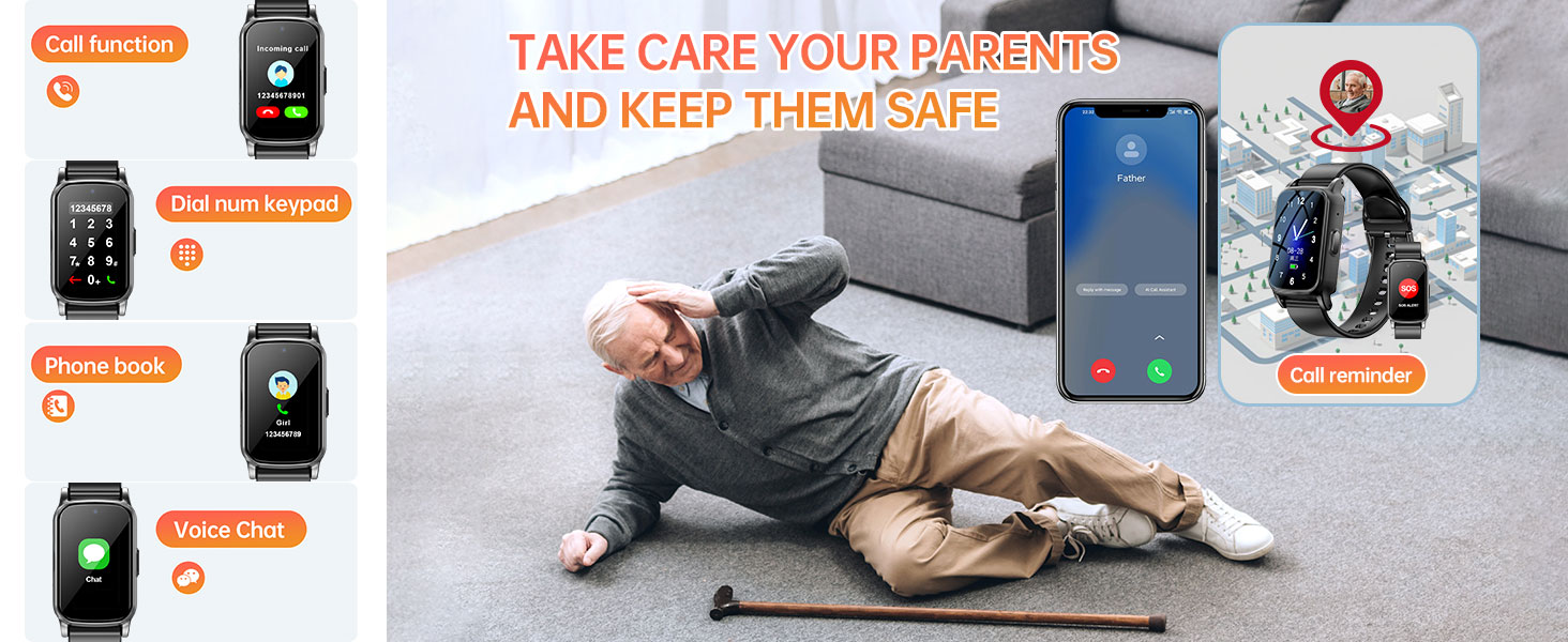 watch with Fall Detection