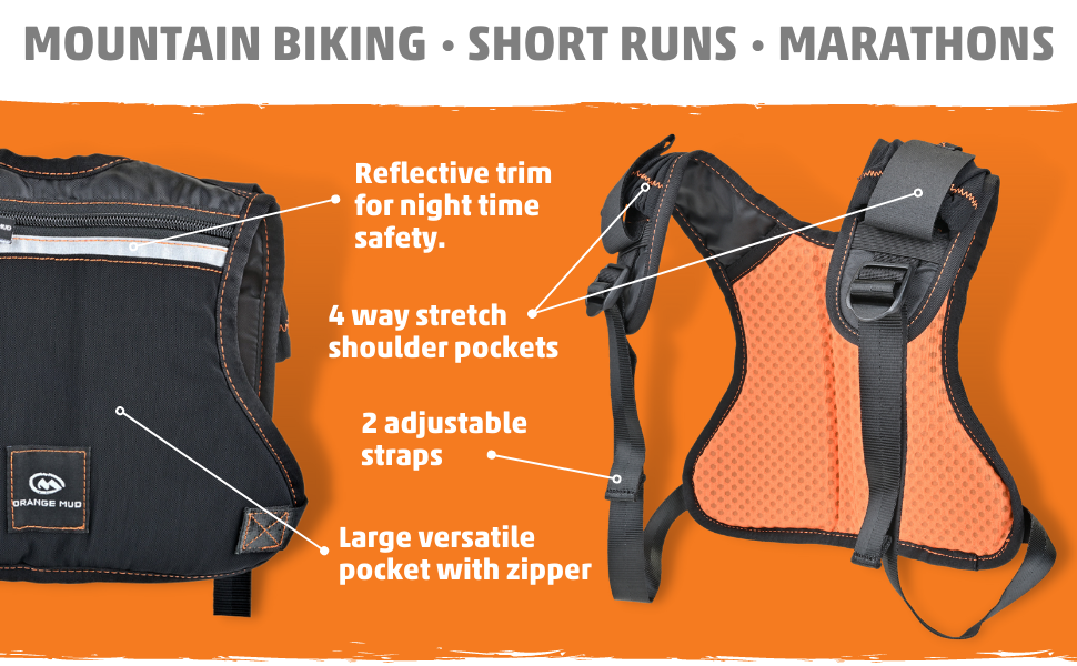 Gear Quiver, fits normal size and plus size phones, plus nutrition.