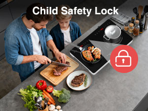 Double Induction Cooktop