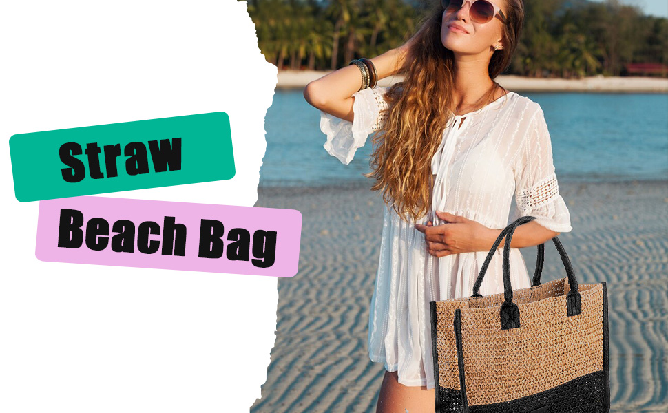 Straw Bag for Women