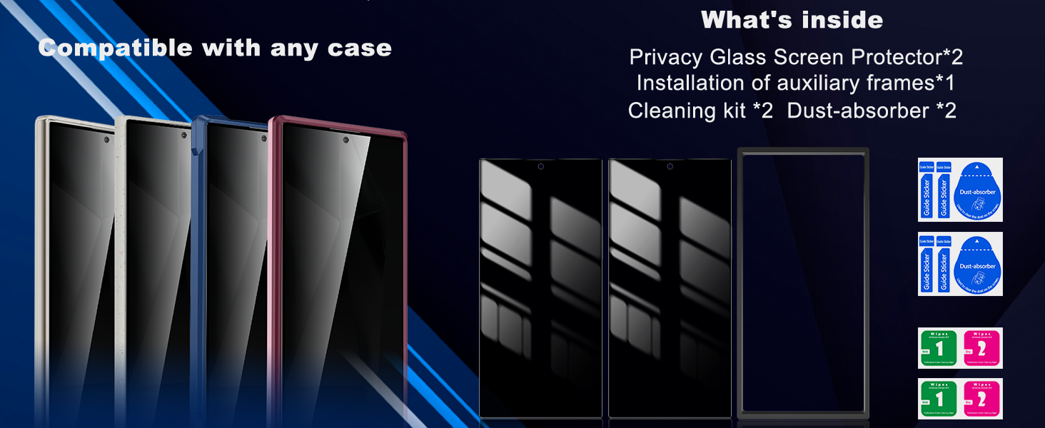 samsung galaxy S24 ultra screen protector tempered glass