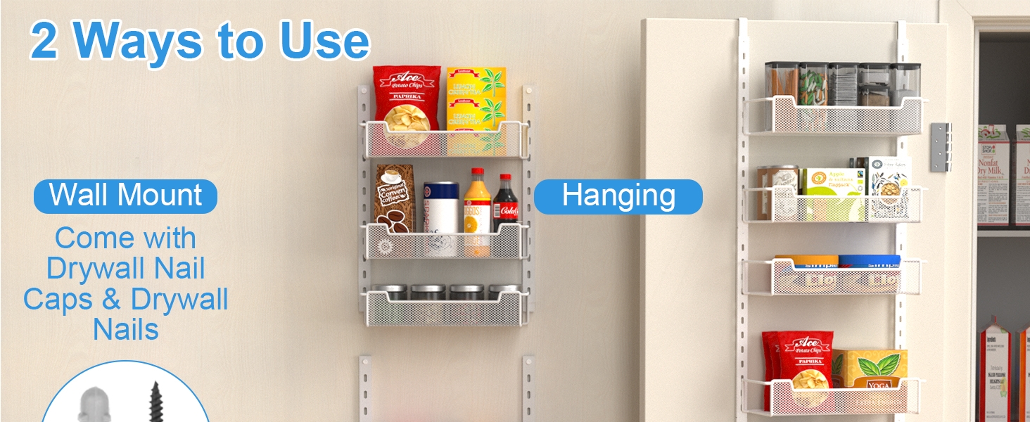 pantry door organizer