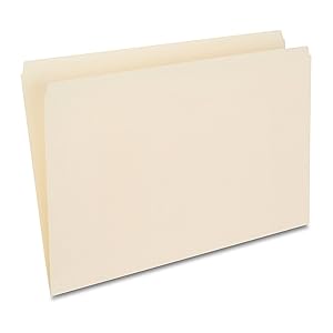 Staples Recycled File Folders