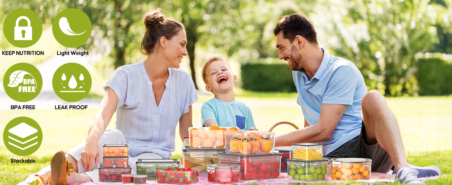 Food Storage Containers Set