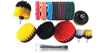 scrub brush for drill