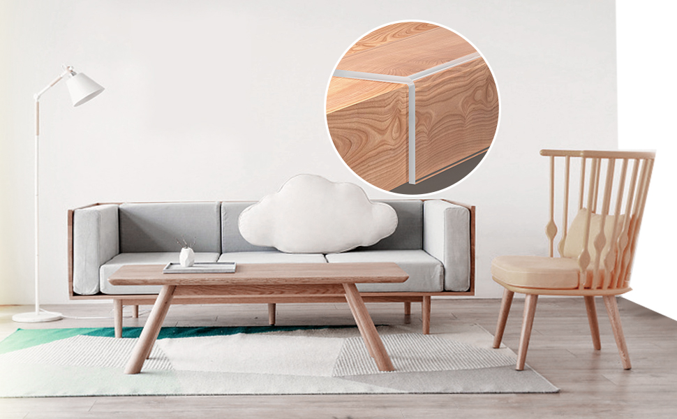 COUMENO Clear Edge Protector,Safe Corner Protector, Anti