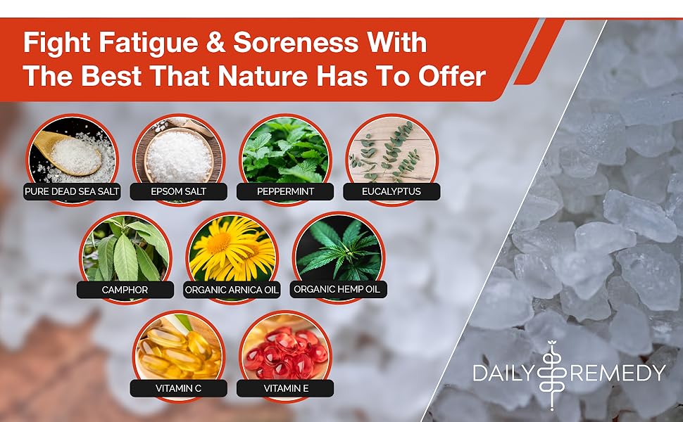 Combate la fatiga y el dolor con lo mejor que la naturaleza tiene para ofrecer