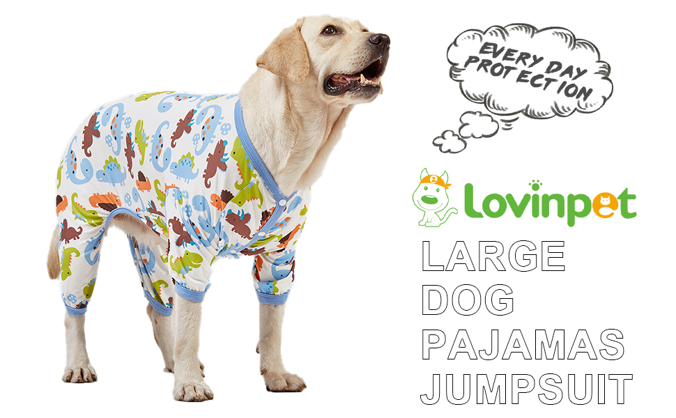 miaododo cotton large dog pajamas