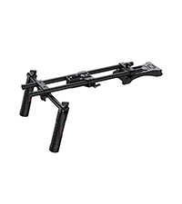 SmallRig ベーシックショルダーリグキット　デュアルハンドグリップ付き Amazon | SmallRig ショルダーパッドキット デュアルハンド