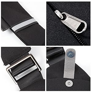 bag with zip closure