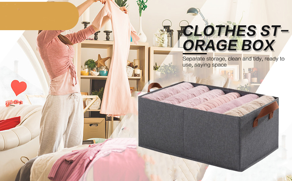 Wardrobe Clothes Organizer with Support Board Closet Organizers