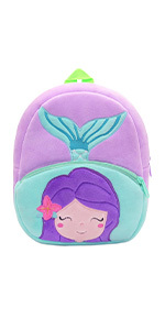 Mermaid toddler backpack