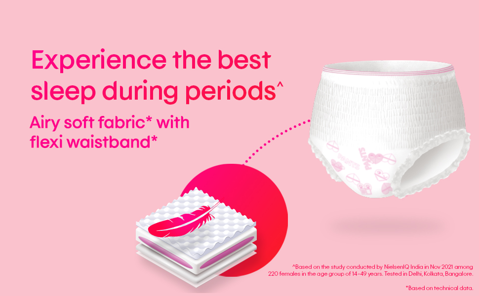 Buy Kotex Overnight Period Panties (Small/Medium size, pack of 10