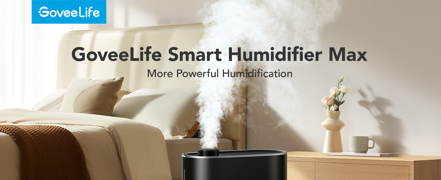 GoveeLife Smart Humidifiers for Bedroom, Cool&Warm Mist 7L