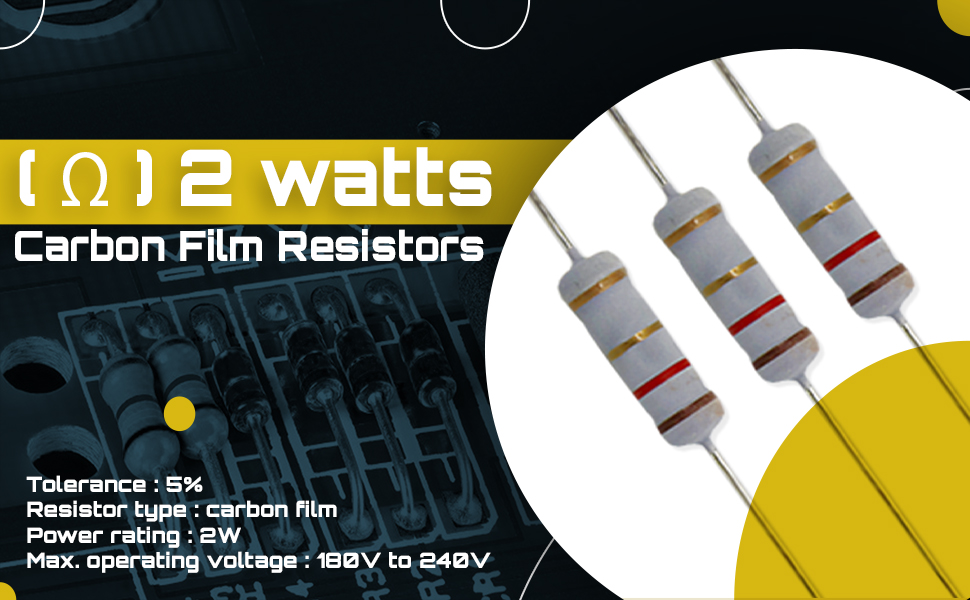 2watt resistor 2watt resistor kit resistor all type 1/2watt kit 2.7k resistor 1/2watt