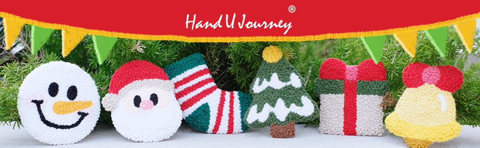Christmas Embroidery Punch Needle Kit