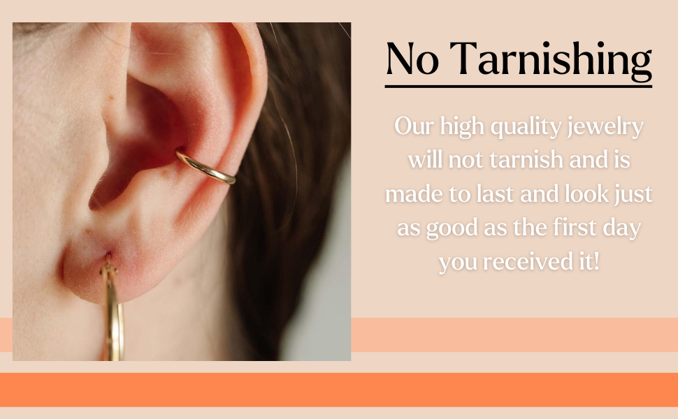 gold filled ear cuff