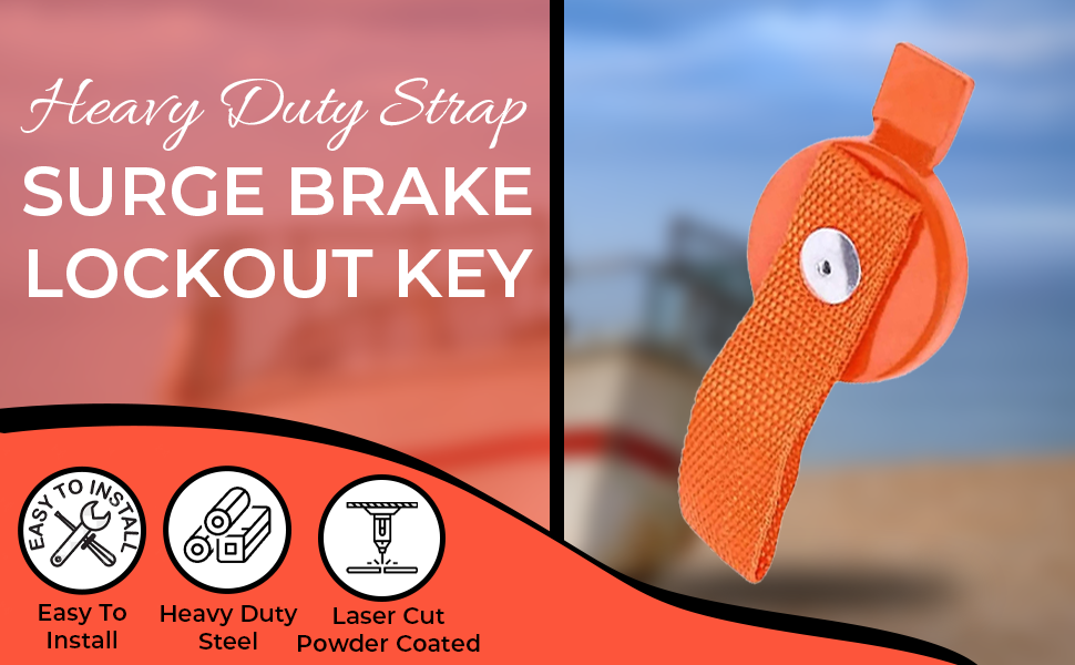 Bistras Surge Brake Lockout Key for UFP Surge Brake Boat