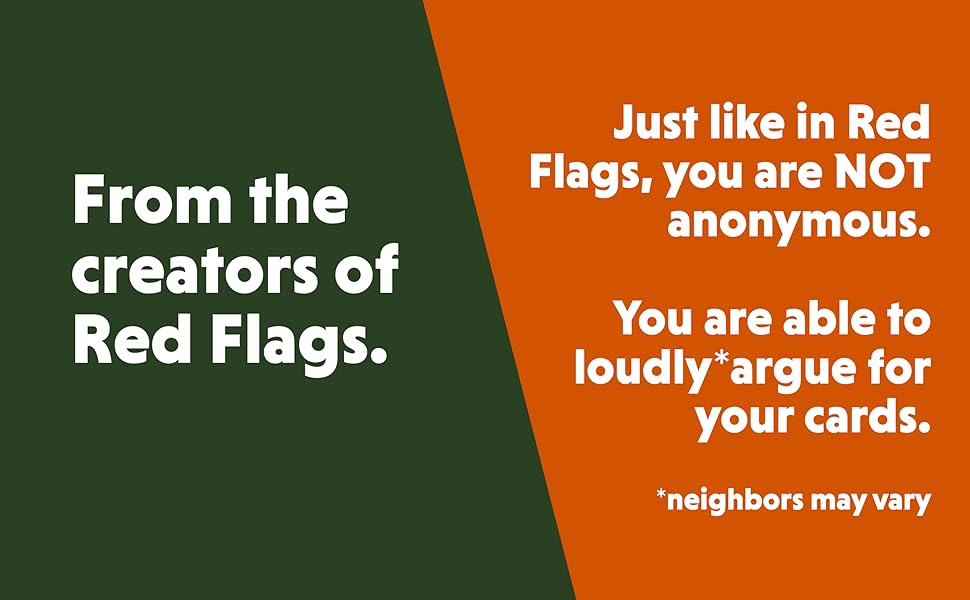 From the creators of Red Flags