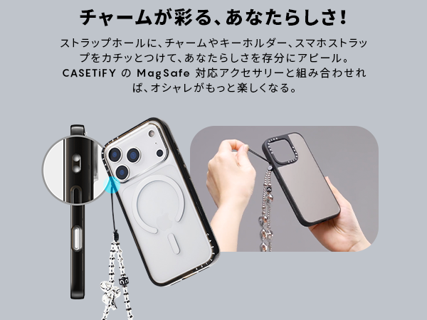 CASETiFY iPhone17Pro ケース MagSafe対応 Amazon.co.jp: CASETiFY コンパクト iPhone 17 Pro ケース
