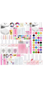 acryl nagelset acryl pulver nails acrylpulver für nägel uv lampe acryl liquid acrylic nail kit set