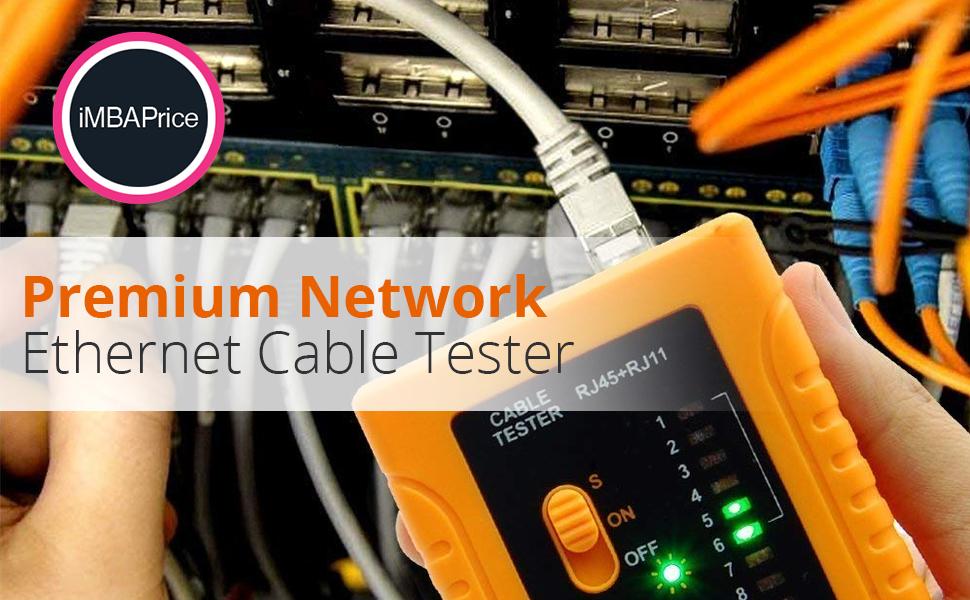 iMBAPrice RJ45 Network Cable Tester for LAN Phone RJ45/RJ11/RJ12/CAT5