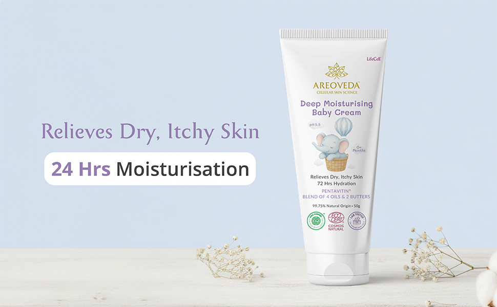 Areoveda Deep Moisturising Baby Cream Benefits