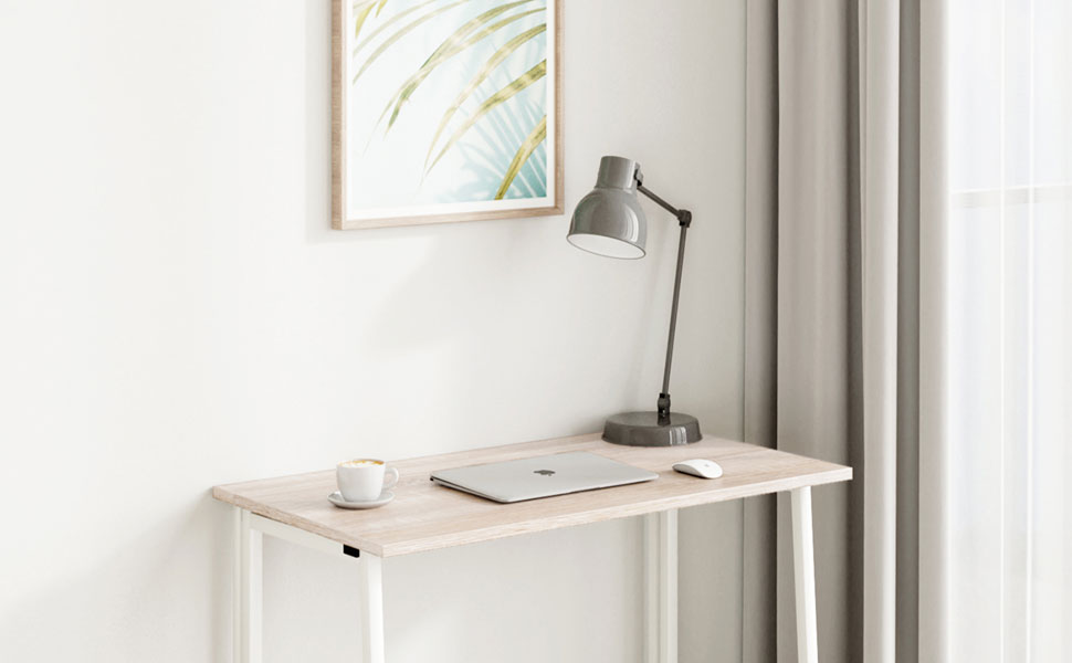 Dripex Compact Folding Desk No Assembly Required Computer Desk Folding