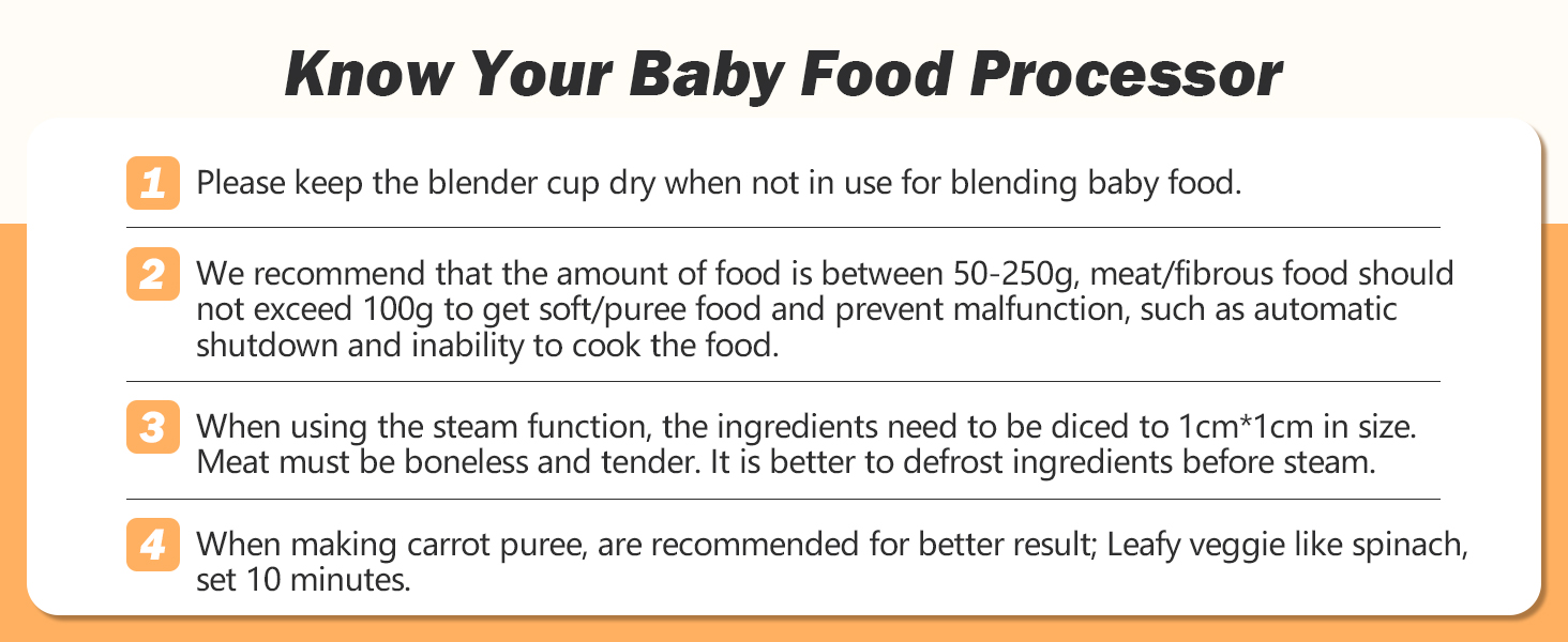 baby food maker and steamer