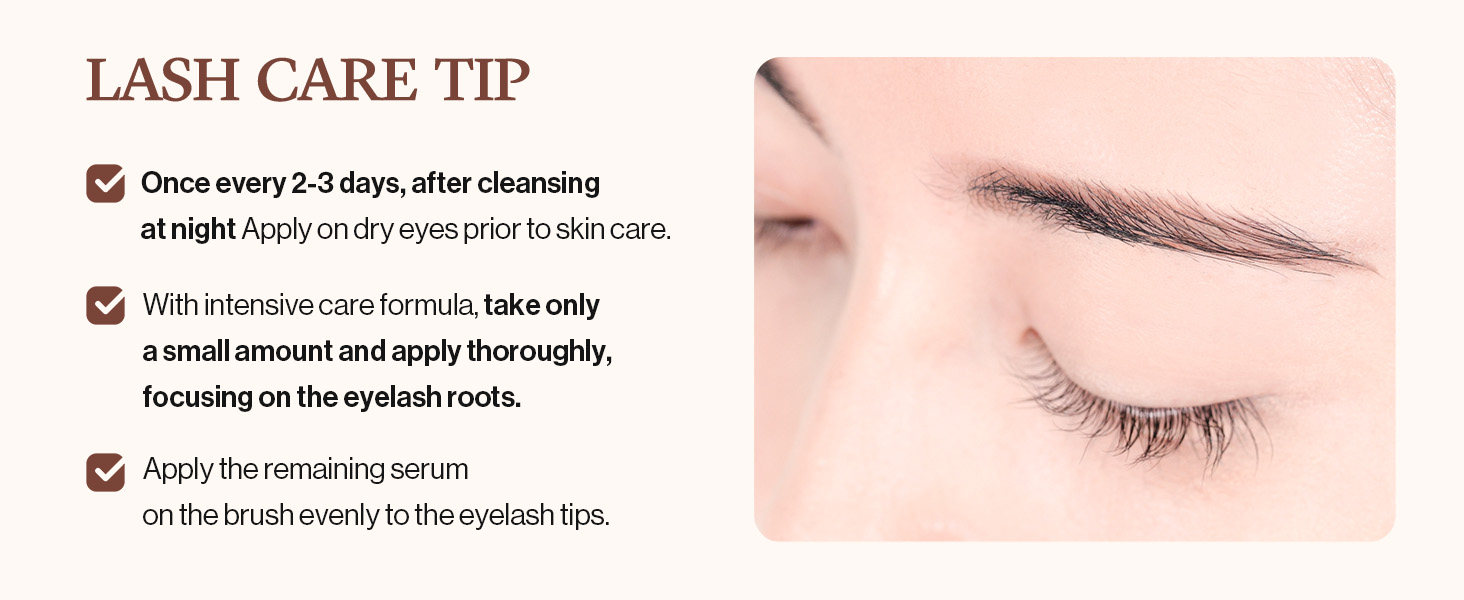 lash serum premium care