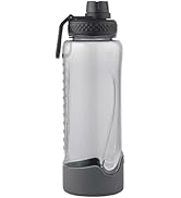 Smash Active Free Flow Water Bottle 1 Litre Black