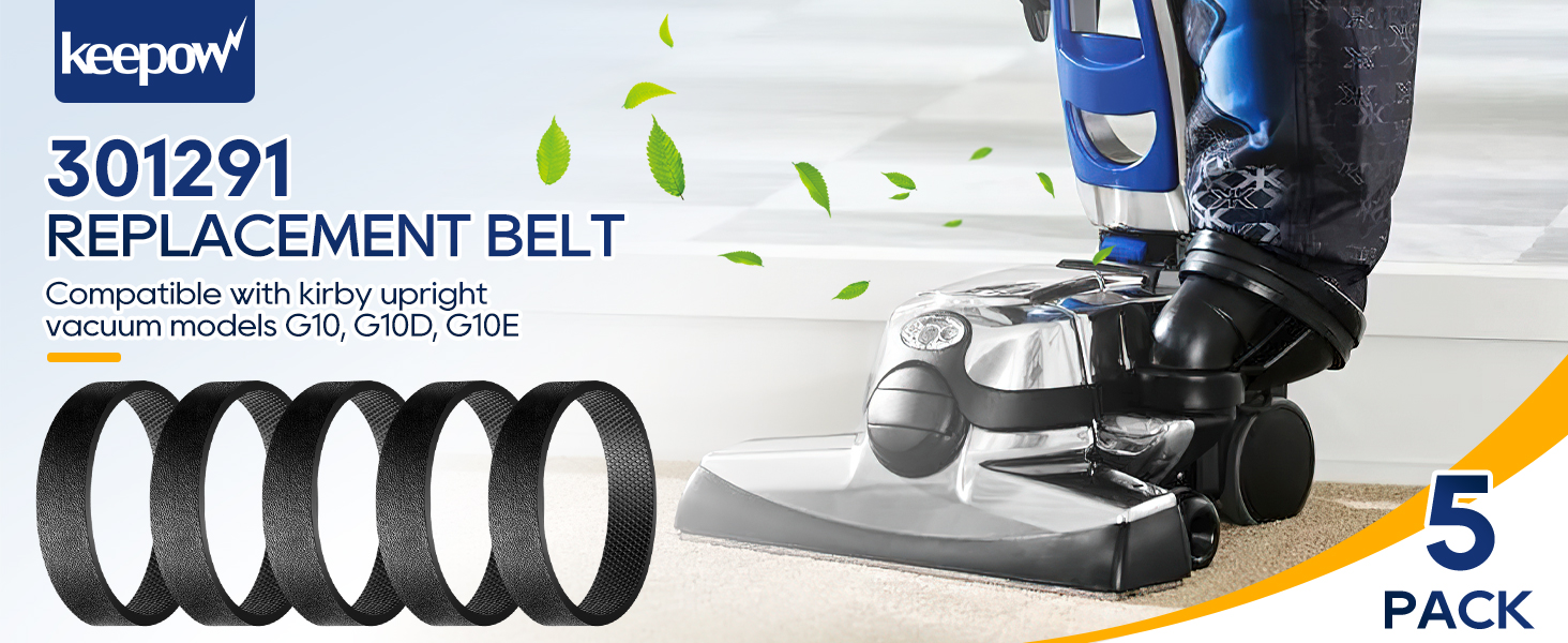 KEEPOW Vacuum Belt for Kirby G10 G10D G10E Vacuum Cleaner