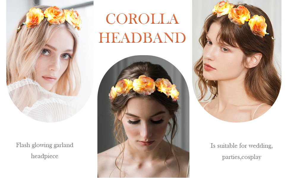 Corolla headband