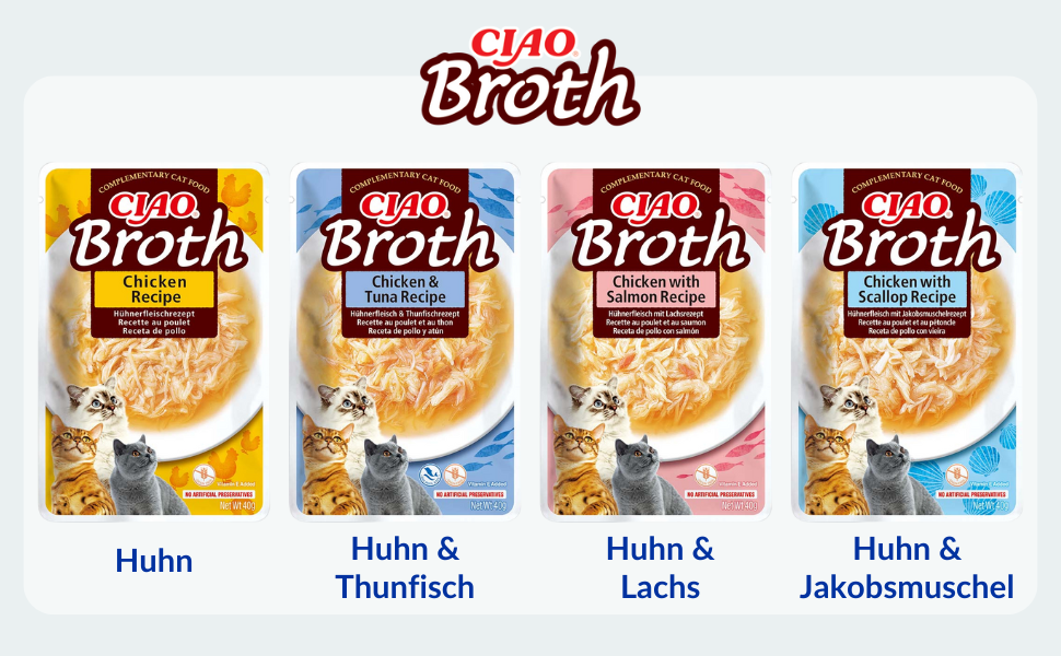 Inaba, Ciao, Churu, Katzensnacks, Katzen, Brühe