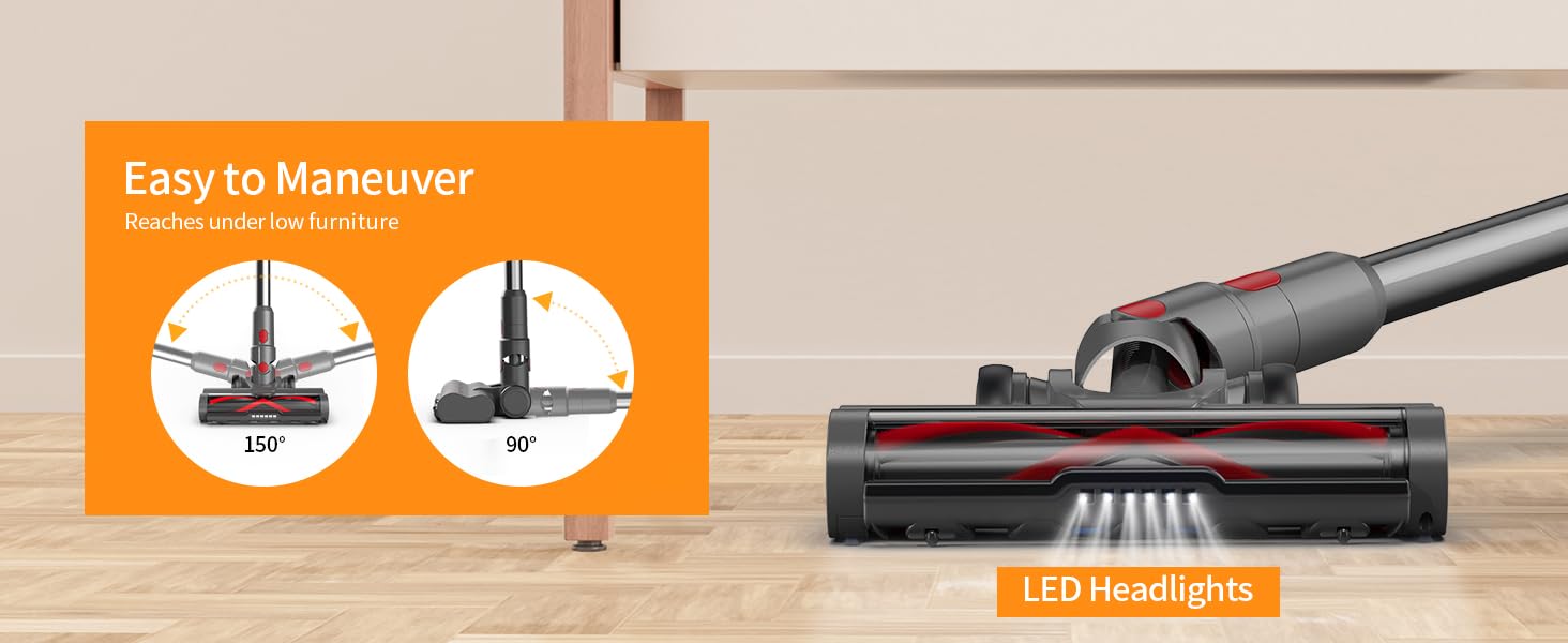 Ancocs Motorhead Hardwood Floor Attachment Compatible Dyson V7 V8 V10