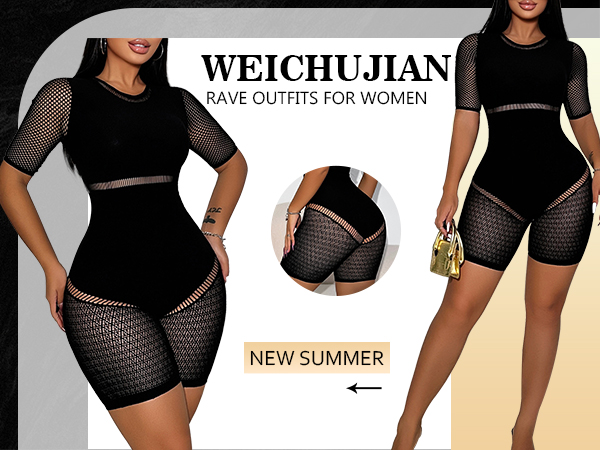 Amazon.com: WEICHUJIAN Women Sexy See Through Mesh Short