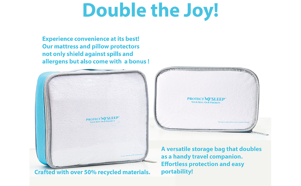 Double the joy! A versatile storage bag
