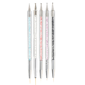 Nail Art Brushes Nail Dotting Tool Nail Art Pens Drill Drawing Nails Brush Pen
