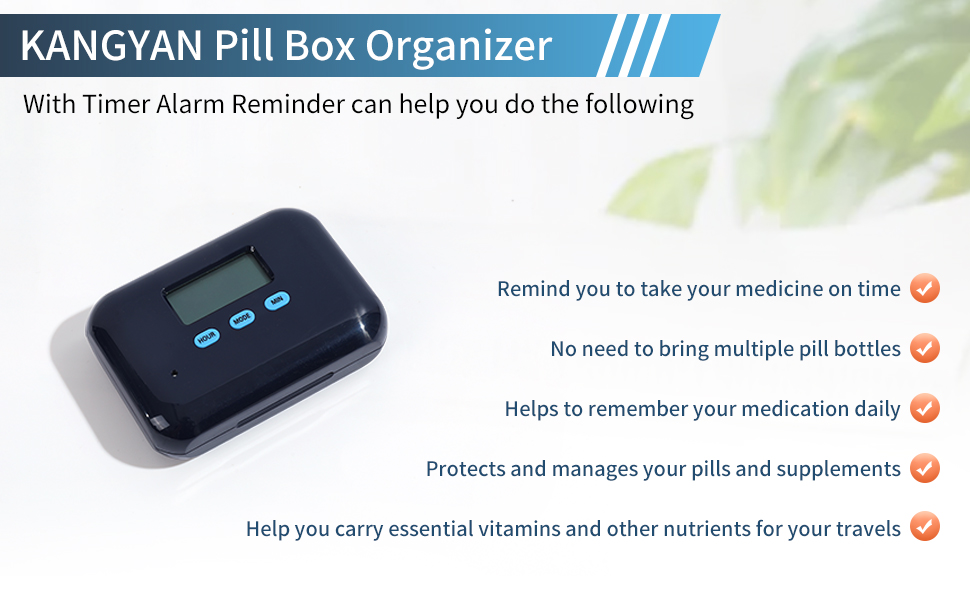 Electronic Pill dispensers, Pill Boxes with Alarms and
