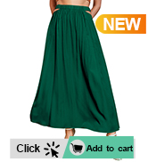 SKIRT-VY2119_Dark Green