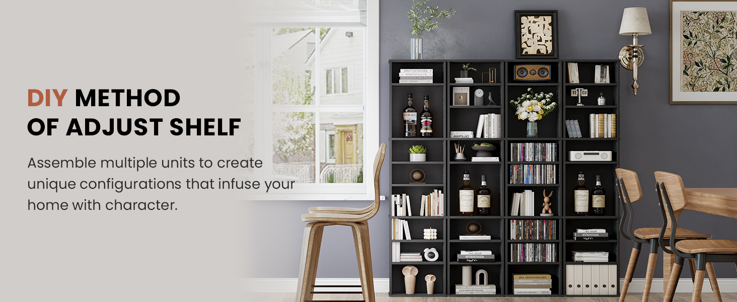dvd storage shelf