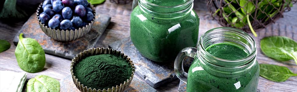 green superfood Spirulina Organic 